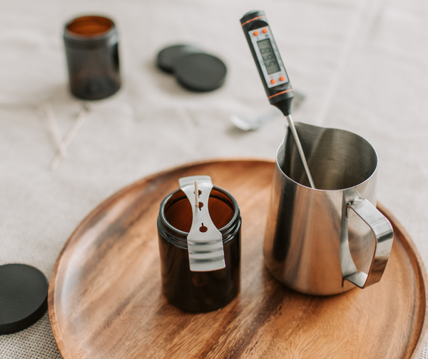 A snapshot of a candle making workshop