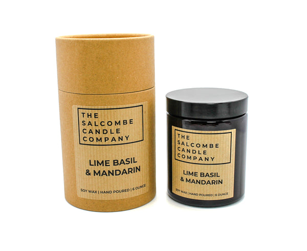 Lime & Basil & Mandarin Candle (6oz)