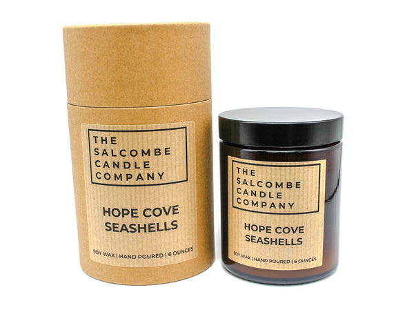 Hope Cove Seashells Candle (6oz) - The Salcombe Candle Company