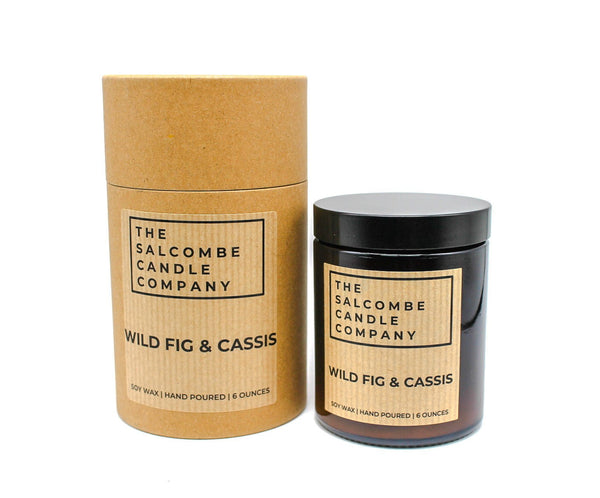 Wild Fig & Cassis Candle (6oz) - The Salcombe Candle Company