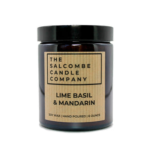 Lime & Basil & Mandarin Candle (6oz) - The Salcombe Candle Company