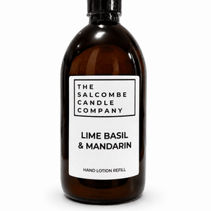 Lime Basil & Mandarin Hand Lotion Refill (500ml) - The Salcombe Candle Company
