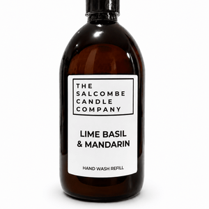 Lime Basil & Mandarin Hand Wash Refill (500ml) - The Salcombe Candle Company