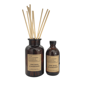 Lime Basil & Mandarin Reed Diffuser (300ml) - The Salcombe Candle Company