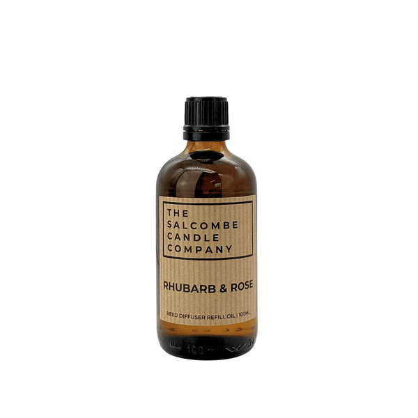 Rhubarb & Rose Reed Diffuser Refill (100ml) - The Salcombe Candle Company