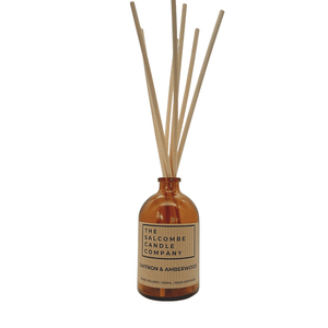 Saffron & Amberwood Reed Diffuser (100ml) - The Salcombe Candle Company
