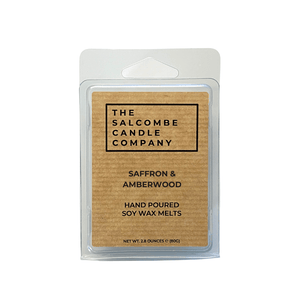 Saffron & Amberwood Wax Melt - The Salcombe Candle Company