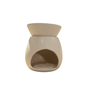 White Wax Melt Burner with Dish - The Salcombe Candle Company